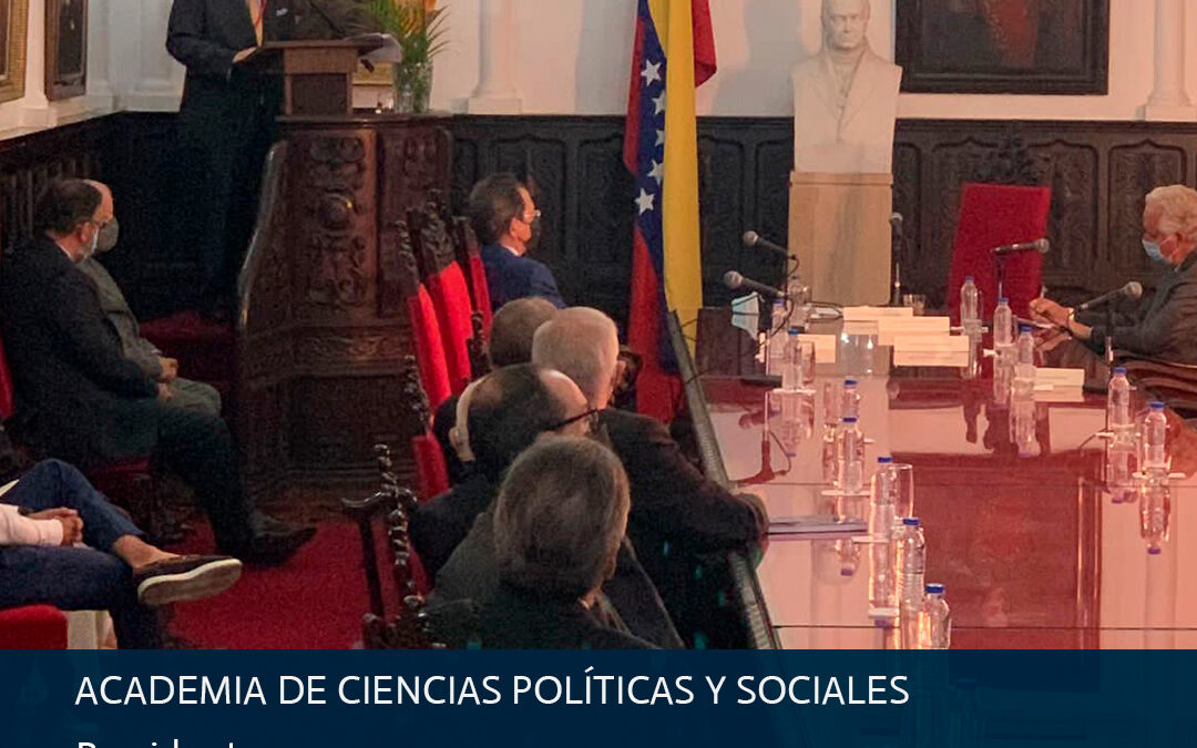 JULIO RODRÍGUEZ BARRIZBEITIA REELECTO PRESIDENTE DE LA ACADEMIA DE CIENCIAS POLÍTICAS Y SOCIALES (2022-2023)